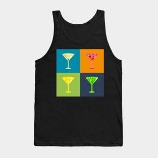 Martinis Pattern | Pop Art Tank Top